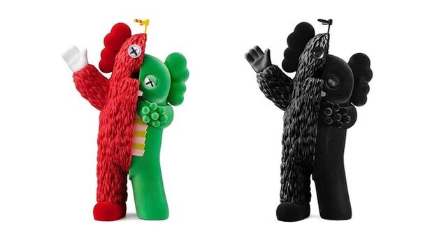 KAWS Sculptures à vendre - KACHAMUKKU (black KAWS Sculptures à vendre - KACHAMUKKU (black