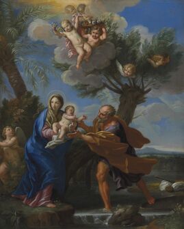 Carlo Maratti, ‘The Flight into Egypt’