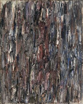 Gerhard Hoehme, ‘Ununterbrechbar das Nichtunterbrechbare (Uninterruptible the Noninterruptible)’, 1958