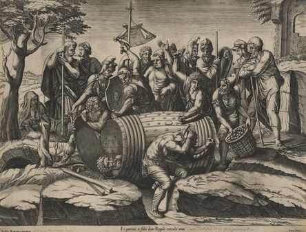 Diana Mantuana, ‘Attilius Regulus in a Barrel’, ca. 1570