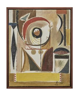 Jewad Selim, ‘Woman Selling Material’, 1953