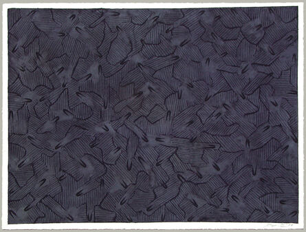 The Art Districts - Park Seo-Bo 'Ecriture No. 55-73' Graphite and