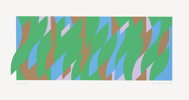 Bridget Riley Water Ripples Leap (2008) by Bridget Riley | Artsy