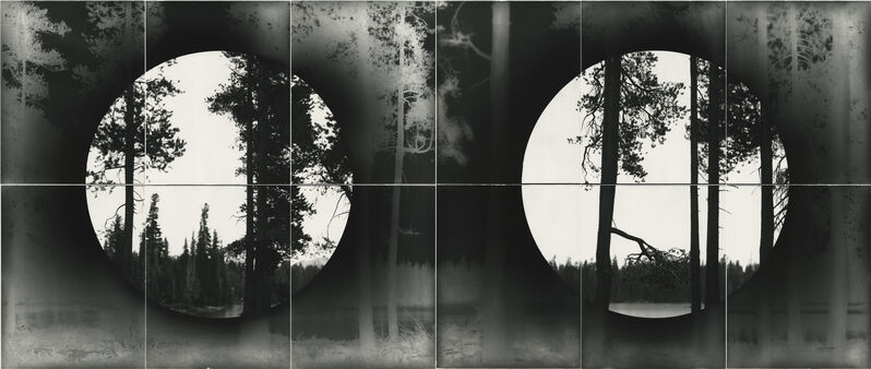 Photo Inverse Negatives Chris McCaw | Inverse #123 (Lakes Basin) (2025) | Artsy