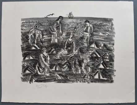 Raoul Dufy, ‘Pêcheurs de crevettes’, ca. 1920