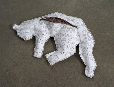 Marina Zurkow, ‘Body Bag for Cats (High Density Polyethylene / HDPE), No. 1’, 2013