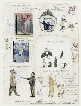 Marcel Dzama, ‘Untitled (sketchbook page 11) ’, 2002