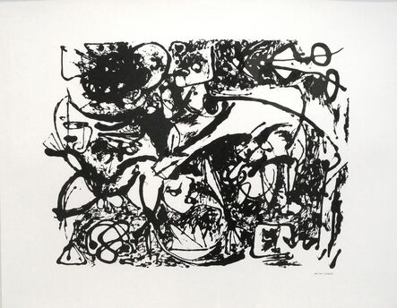 Jackson Pollock, ‘Untitled, CR1092 (After painting Number 8, CR327)’, 1951