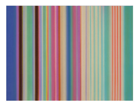 Rainbow stripes striped wallpaper