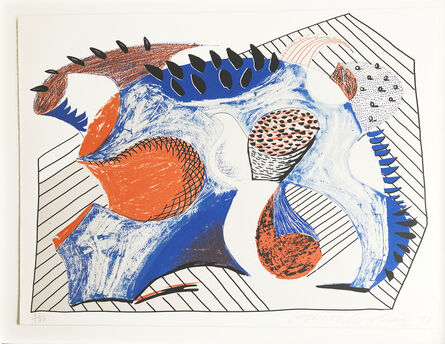 David Hockney, ‘Untitled for Joel Wachs, 1993’, 1993