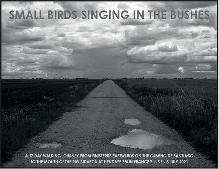 Hamish Fulton, ‘SMALL BIRDS SIGING IN THE BUSHES, 2021’, 2021