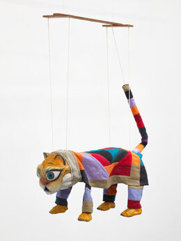 Zadie Xa and Benito Mayor Vallejo, ‘House gods, animal guides: Horangi (Tiger) 2022’, 2022