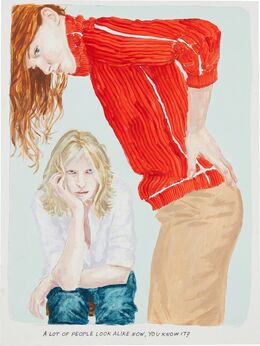 Muntean & Rosenblum, ‘Untitled (A lot of people look alive now…)’, 2001