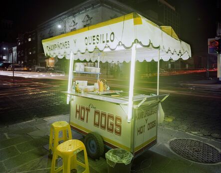 Jim Dow, ‘Cart Selling Hot Dogs, Puebla, Puebla State, Mexico’, 2012