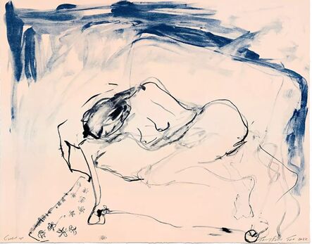 Tracey Emin, ‘Curled Up, from the Greenpeace portfolio’, 2022