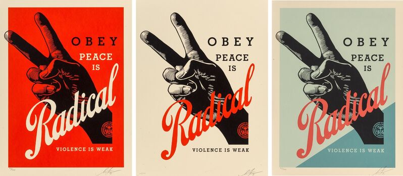 Shepard FAIREY (Obey) - Firle Sale - Sérigraphie - Street Art Shepard FAIREY (Obey) - Firle Sale - Sérigraphie - Street Art