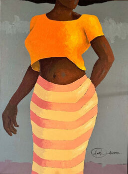 Faith O Sidneu, ‘"I Am Woman 3" Acrylic on Canvas’, 2023