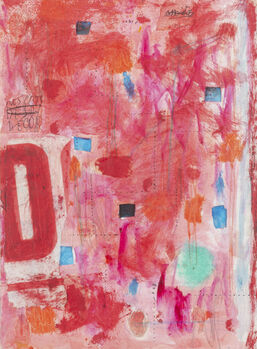 Nicola De Maria, ‘Lunghezza della vita’, 1986