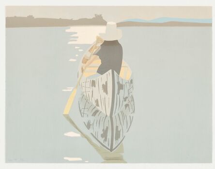 Alex Katz, ‘Good Afternoon 2 (Gray Rowboat)’, 1975