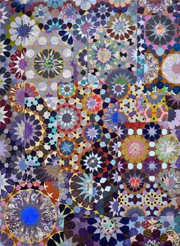 Joyce Kozloff, ‘Paris and Brooklyn’, 2015