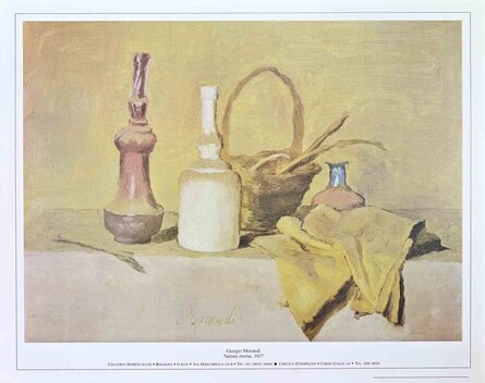 Arte per il Sabato - Natura morta di Giorgio Morandi (1955) - Filippo Capurro - Blog Arte per il Sabato - Natura morta di Giorgio Morandi (1955) - Filippo Capurro - Blog