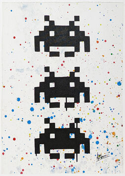 Mr. Babes, ‘SPACE INVADERS’, 2013