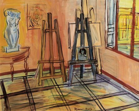 Raoul Dufy, ‘L'atelier au trois chevalets’, 1946