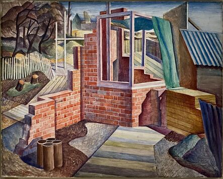 Augustus Lunn, ‘Building Site’, 1937