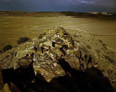 Steve Fitch, ‘Looking East Atop The Comanche Gap Hogback In New Mexico, July 9,’, 1983