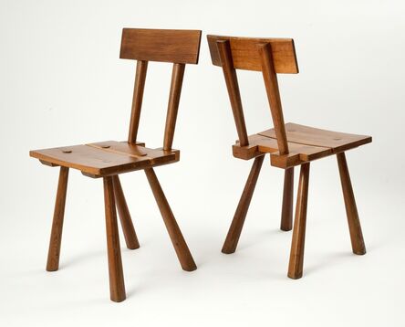 Marolles, ‘Pair of Side Chairs’, ca. 1960