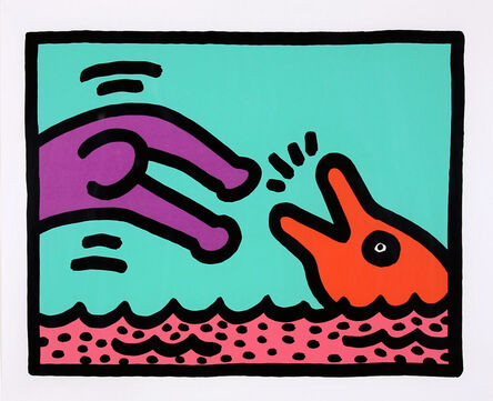 Keith Haring, ‘Pop Shop V’, 1989