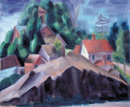Konrad Cramer, ‘Landscape with Cliff’, ca. 1918-20