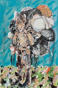 Li Jikai 李继开, ‘The One Carrying a Burden No.5 背包袱的人 No.5’, 2018
