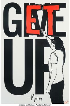 Morley, ‘Get Up, poster’, n.d.