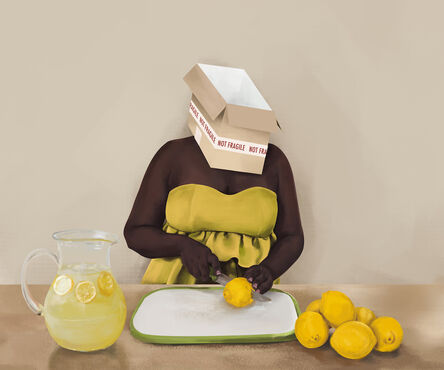 Charlene Komuntale, ‘Lemonade Dress’, 2021