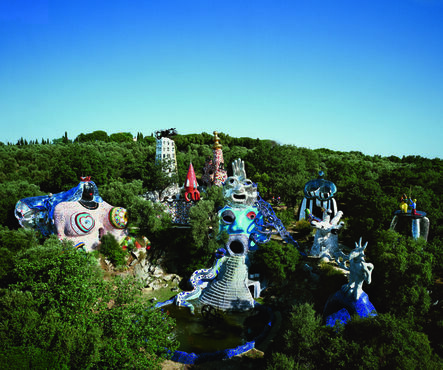 Niki de Saint Phalle & Jean Tinguely, ‘Vue du Jardin des Tarots (View of the Tarots Gardens)’