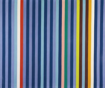 Gene Davis, ‘Blue-Violet (Azul-Violeta)’, 1967