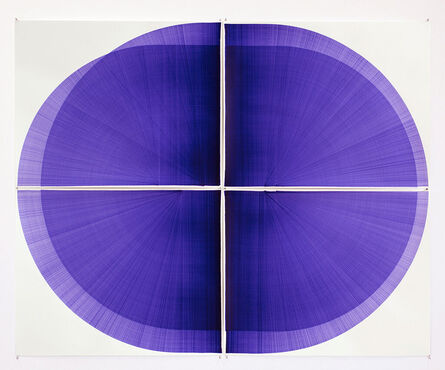Thomas Trum, ‘Two Purple Lines #2 ’, 2021