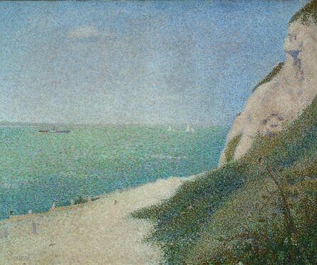 Georges Seurat, ‘La Grève du Bas Butin, Honfleur’, 1886