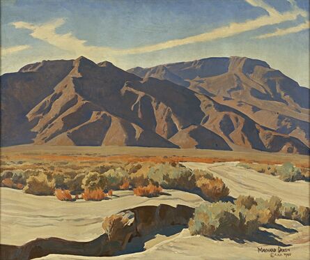 Lafayette Maynard Dixon, ‘Desert Ranges’, 1940