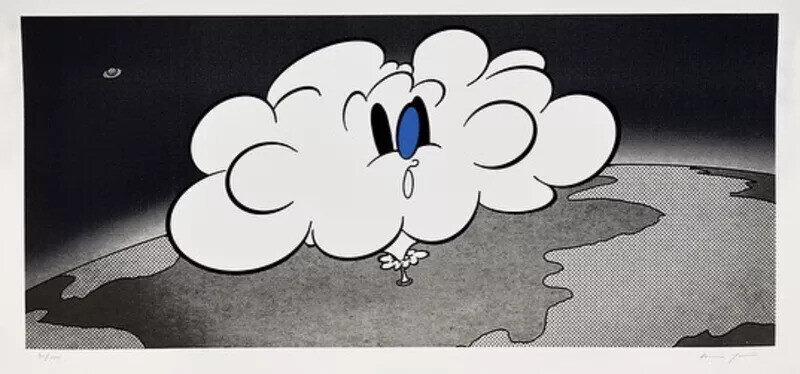 classic cartoon fight cloud