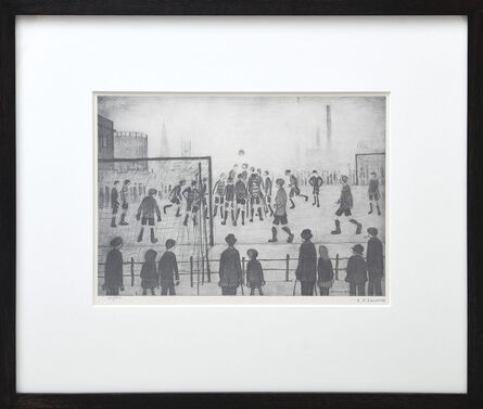 Laurence Stephen Lowry, ‘The Football Match’, 1970
