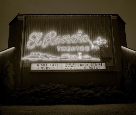 Steve Fitch, ‘Drive-in theater, Dalhart, Texas’, 1974
