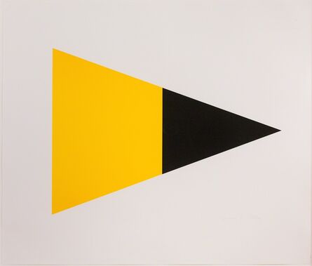 Ellsworth Kelly, ‘Black Yellow’, 1970-1972