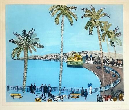 Raoul Dufy, ‘La baie des Anges a Nice’, 1938