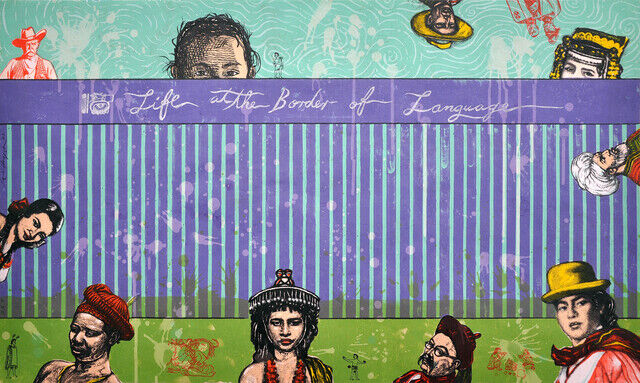 Enrique Chagoya | "Life at the Border of Language" (2023) | Available ...