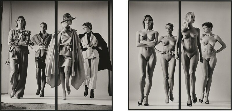 Helmut Newton | Sie Kommen, Paris (Dressed and Naked) (1981) | Art & Prints | Artsy Helmut Newton | Sie Kommen, Paris (Dressed and Naked) (1981) | Art & Prints | Artsy