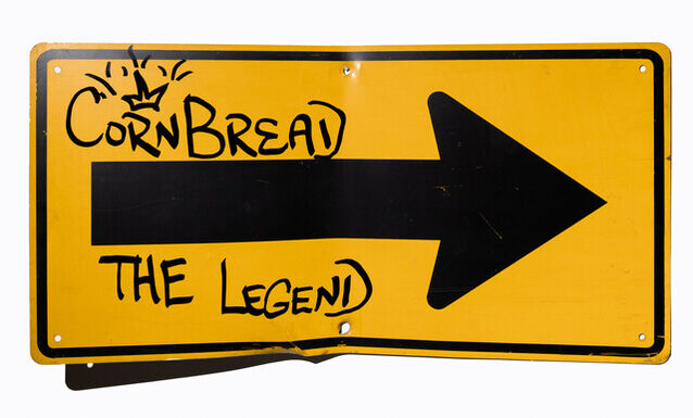Cornbread | Cornbread The Legend Street Sign (2024) | Available for ...
