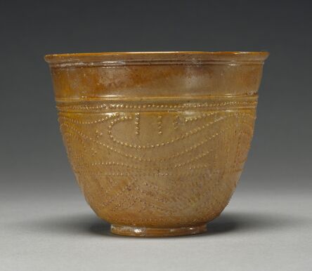 ‘Lead-Glazed Beaker’,  1st century