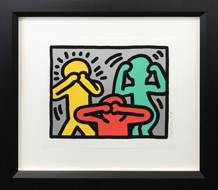 Keith Haring, ‘POP SHOP III (3)’, 1989
